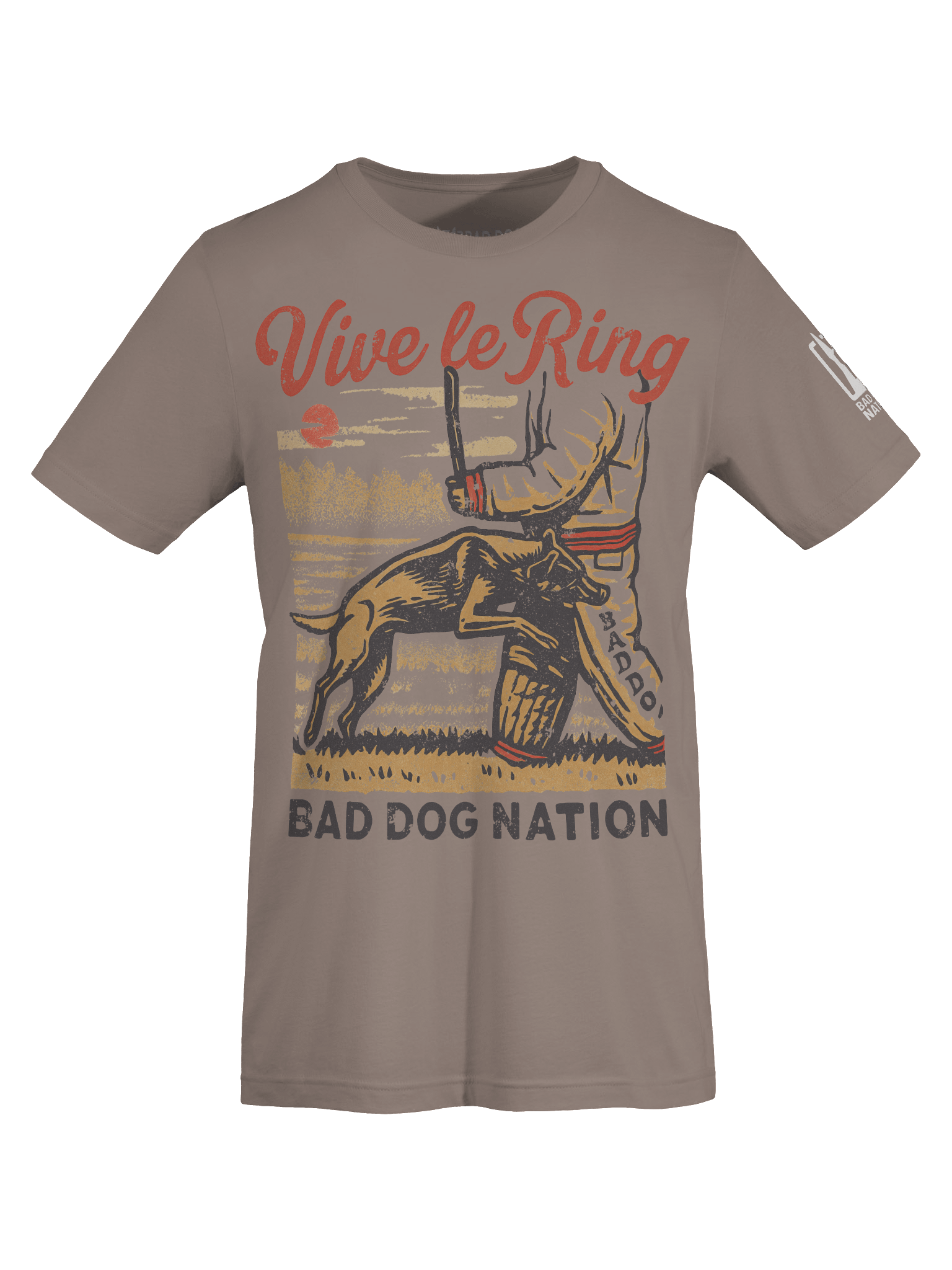 Vive le Ring Vintage - French Ring - PREMIUM ADULT UNISEX T-SHIRT product image (7)