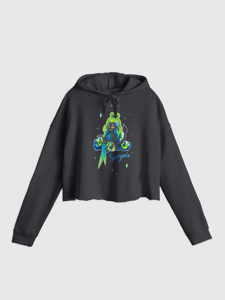 Scorpio Crop Hoodie (Zodiac Series) product image (5)