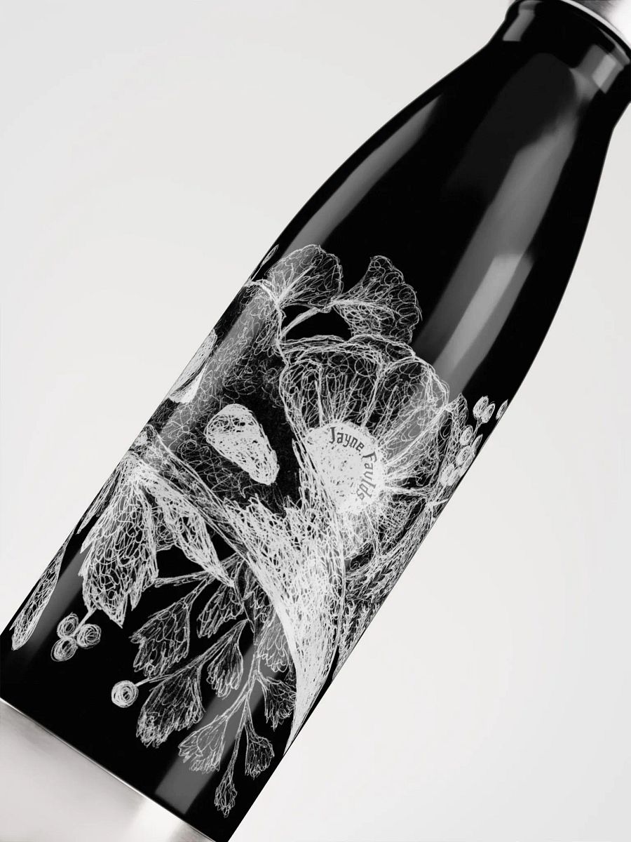 Raven Skull Stainless Steel Water Bottle product image (5)