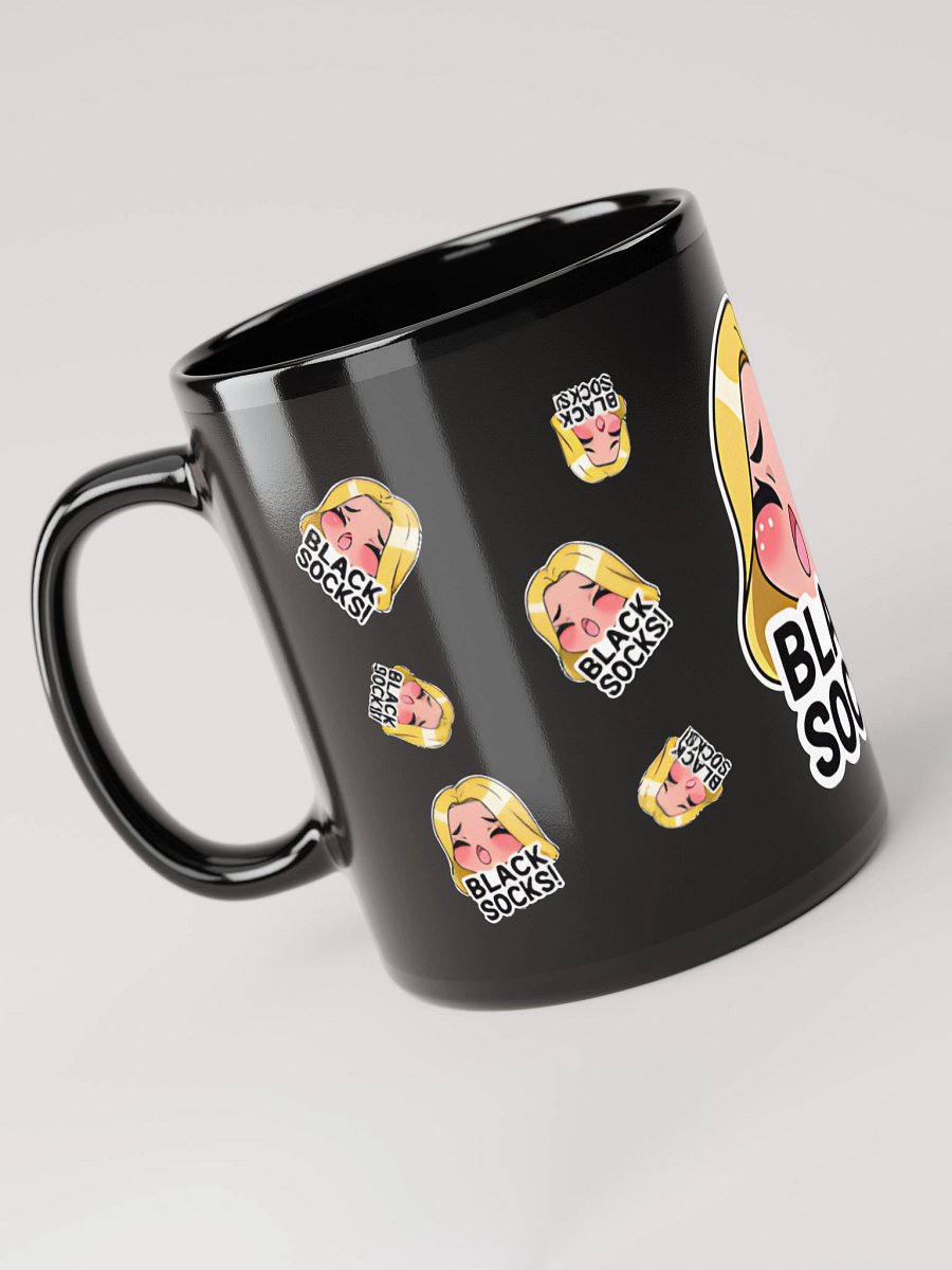 Black socks emote mug product image (5)