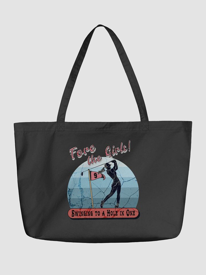 Fore The Girls Swinging To A Hole In One Golfing Swing into Style with Eco-Conscious Tote product image (5)