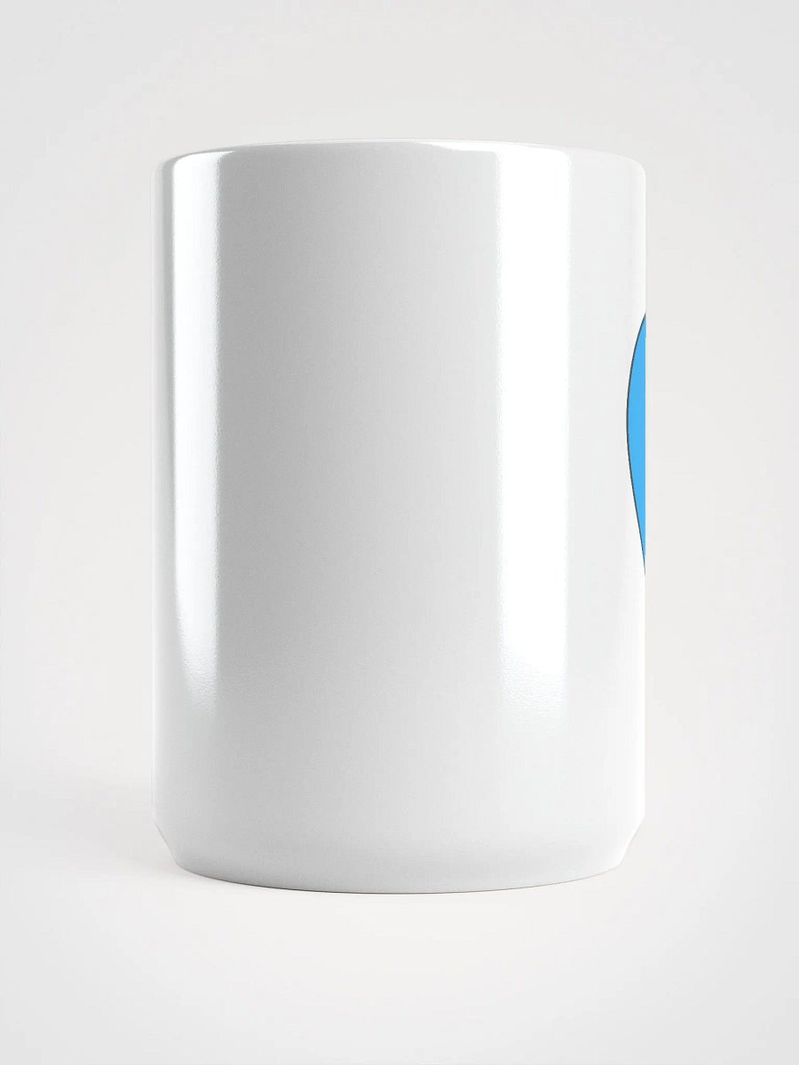 White Mug (Blue Logo) product image (5)