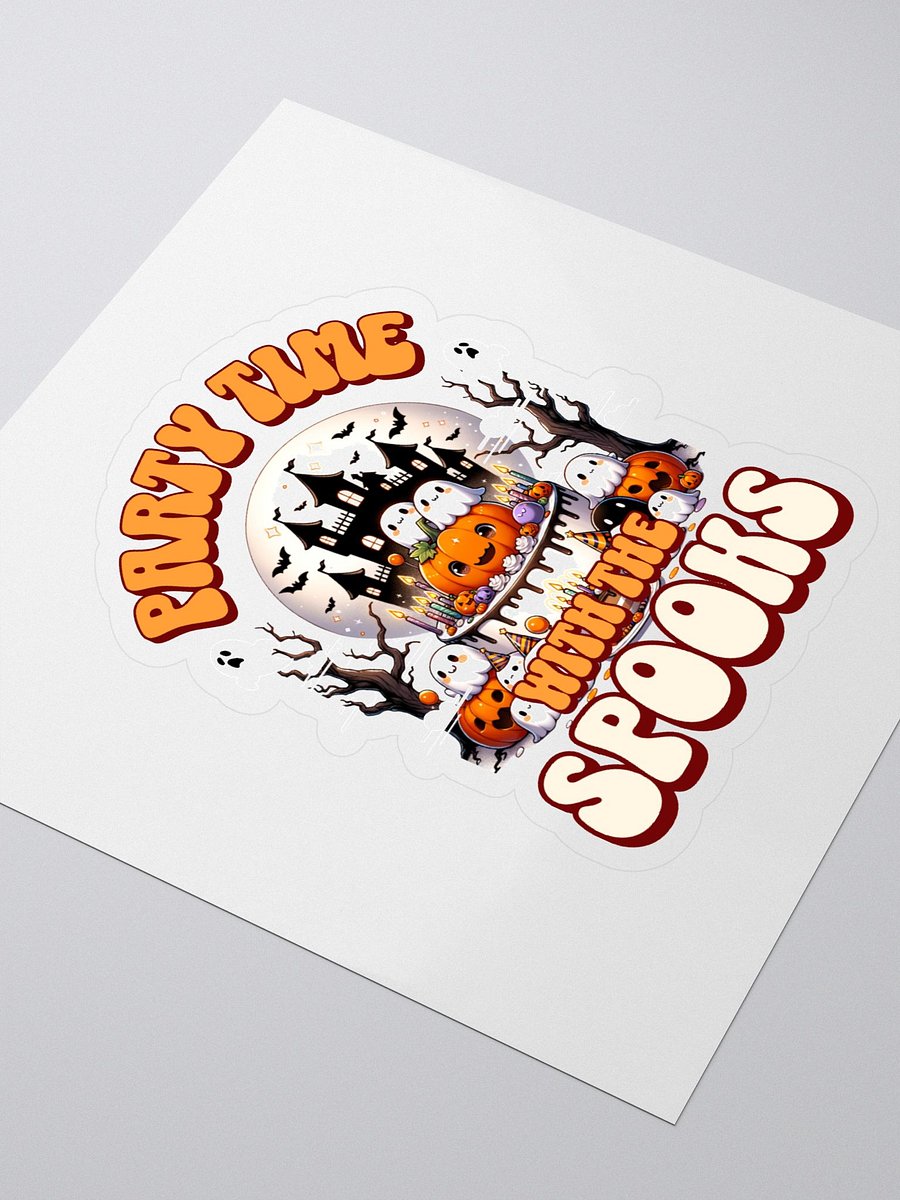 Party Time With The Spooks Sticker product image (3)