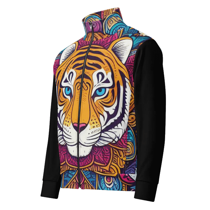 Majestic Tiger Mandala Track Jacket | Ai Design product image (1)