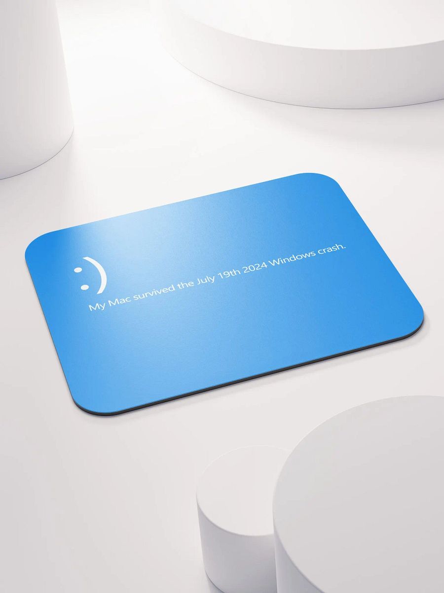 My Mac Survived Mouse Pad product image (4)