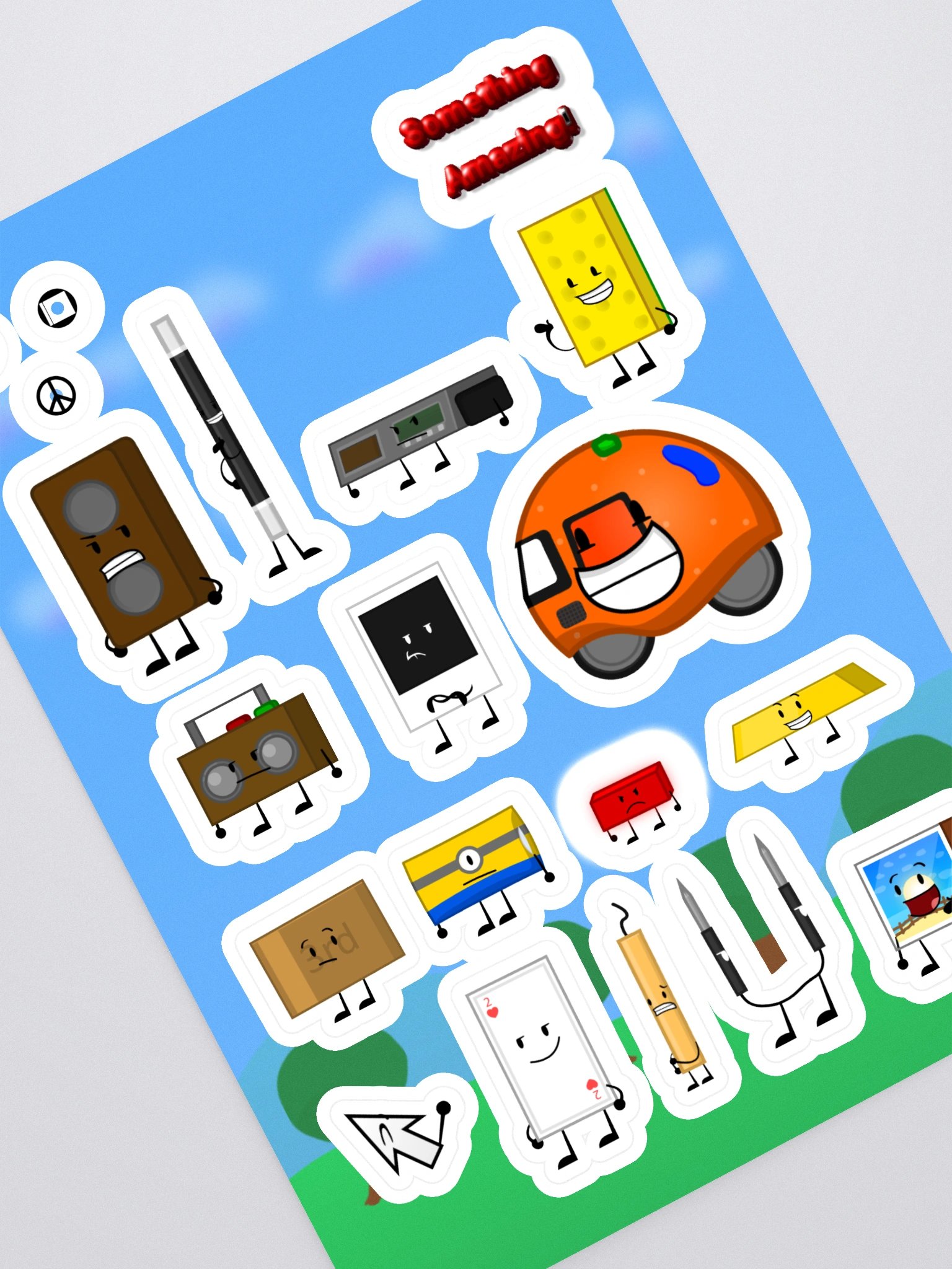 [SOMETHING AMAZING] | Sticker Sheet product image (1)
