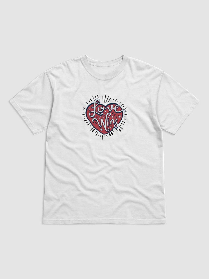 Simple Love design t shirt product image (2)