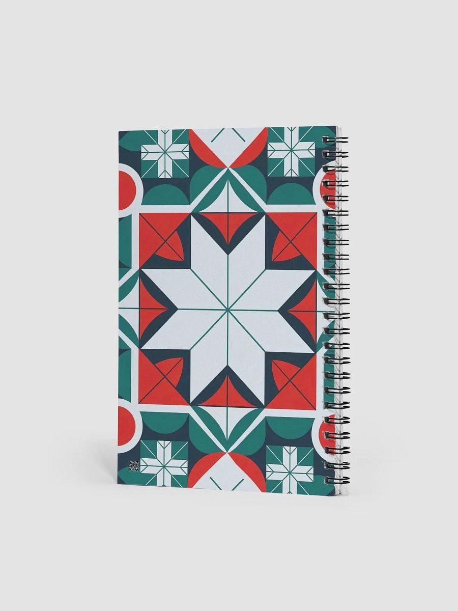 Kaleidoscope patterned Spiral Notebook product image (2)