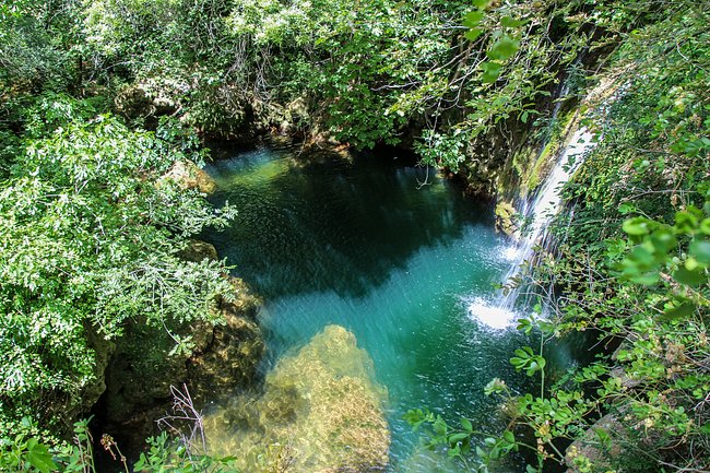 LAKE, RIVER AND WATERFALL