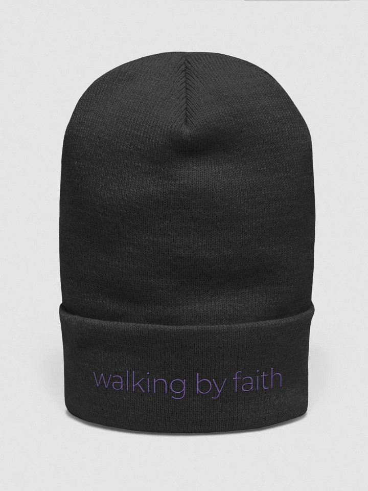 Walking by Faith Beanie product image (1)