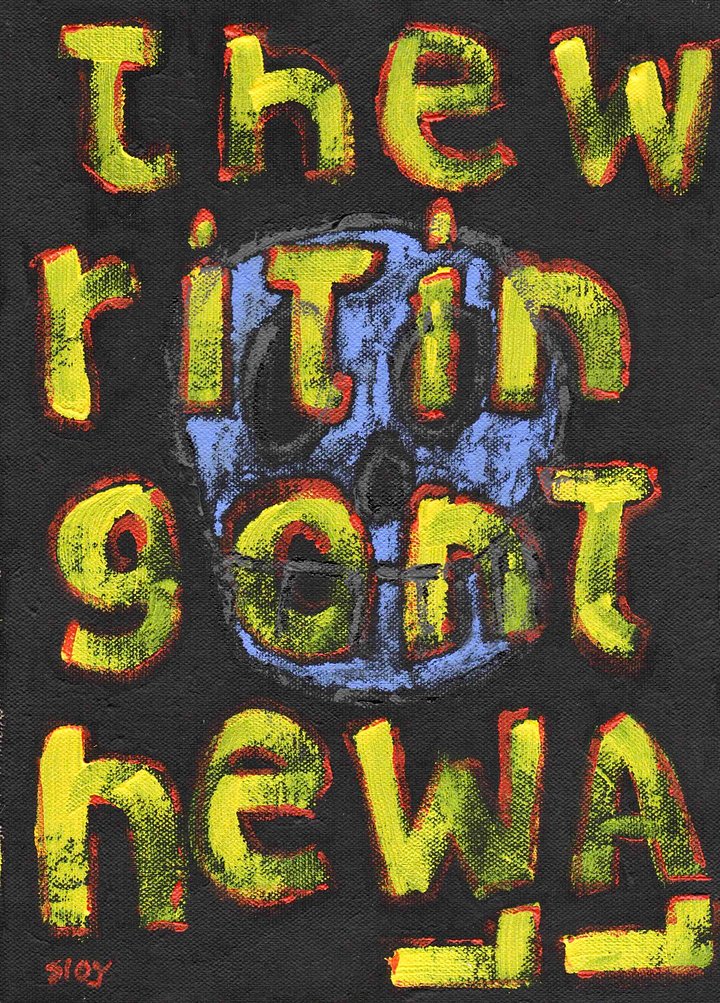 The Writing on the Wall Poster product image (1)
