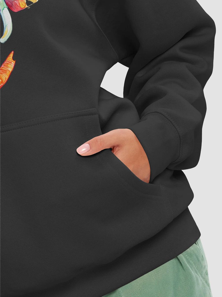 Vibrant Elephant Head Graffiti Design Hoodie product image (53)