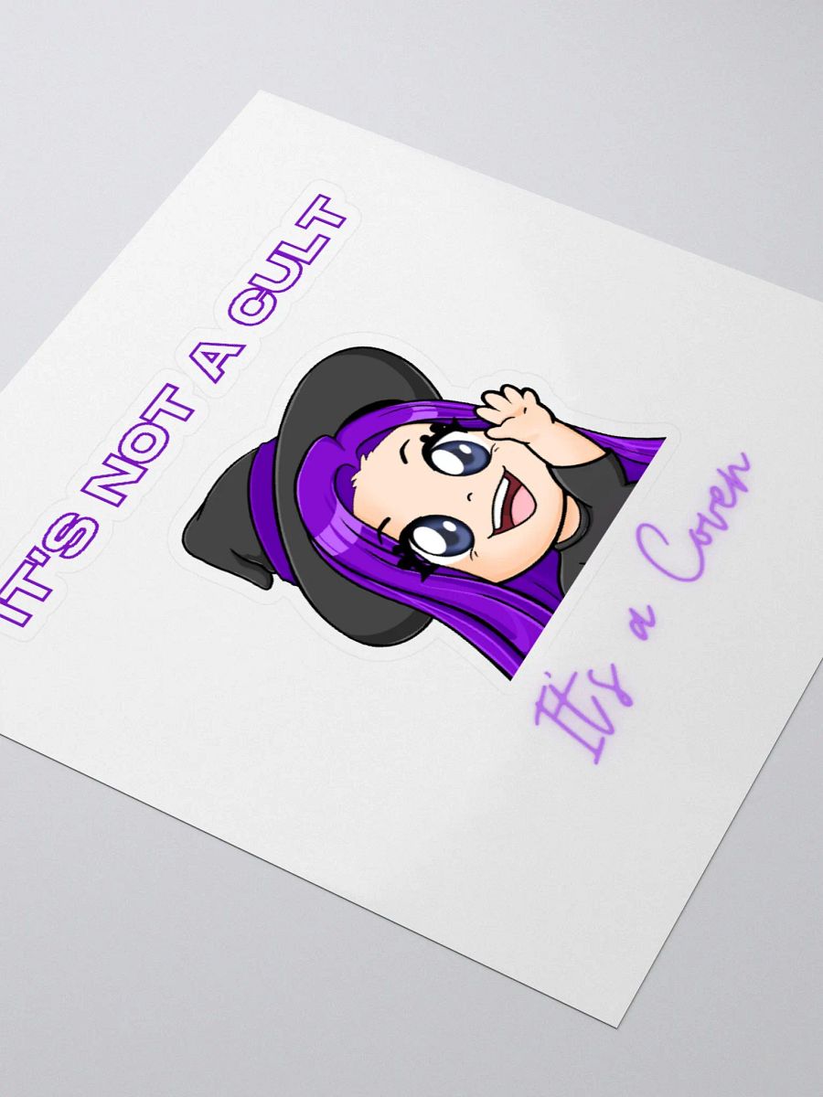 Not A Cult, Cover Sticker product image (3)