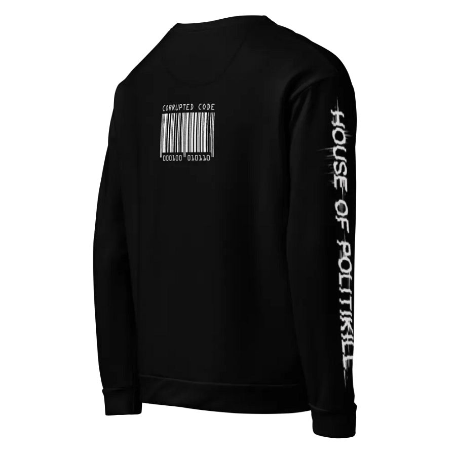 DIGITAL GLITCH QUEEN UNISEX STATEMENT SWEATTSHIRT product image (5)