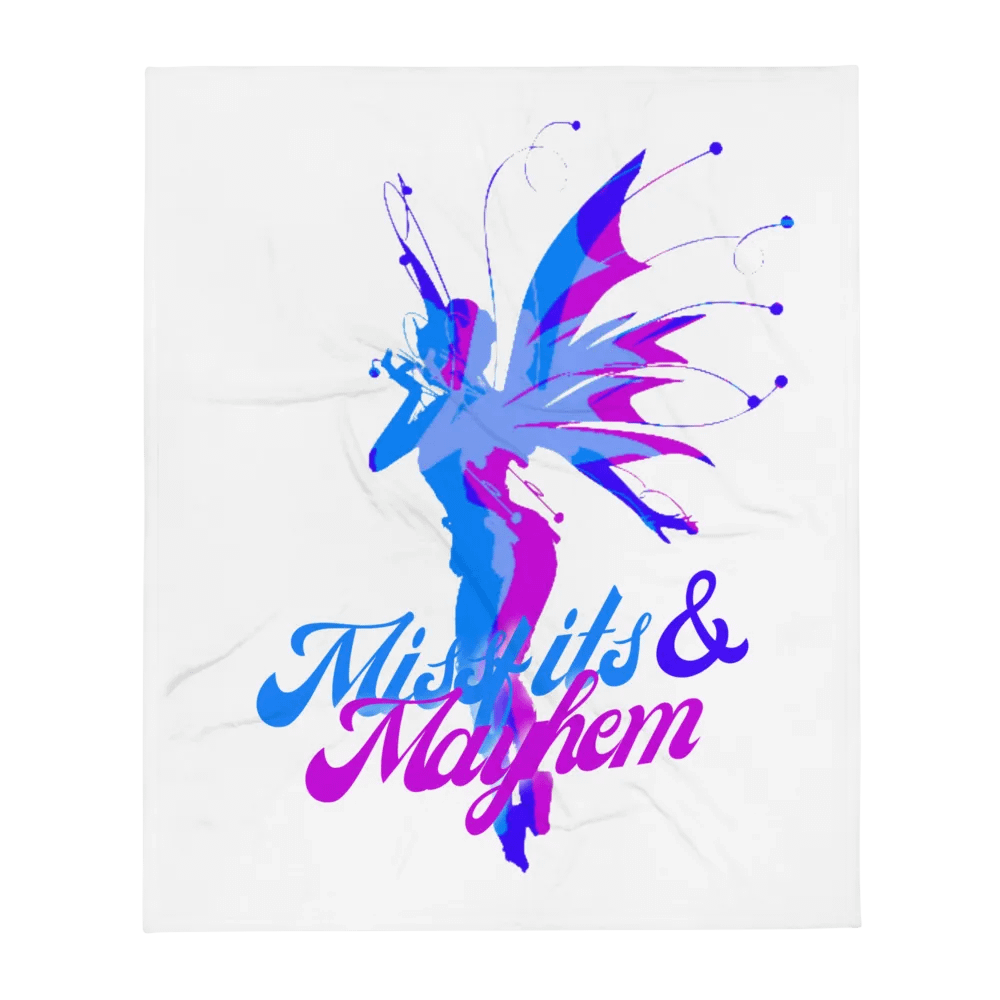 Missfits and Mayhem Chaos Fairy Throw Blanket product image (13)