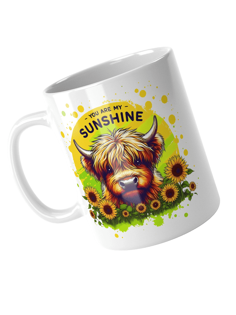 Sunflower Cow Coffee Mug product image (9)