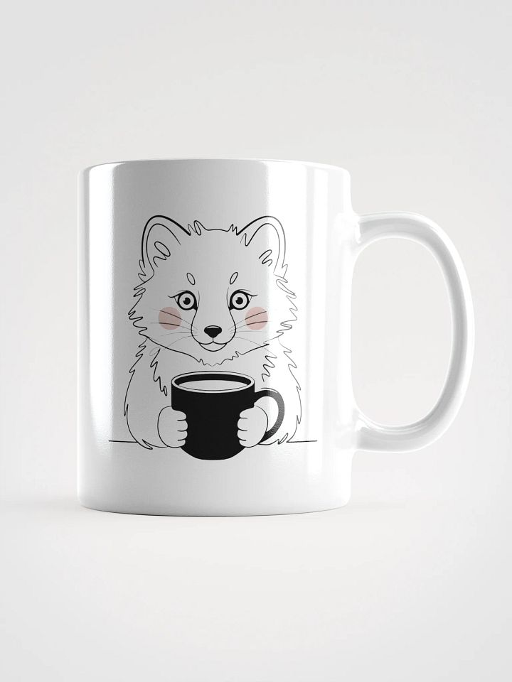 Fox Holding Coffee Mug | Cute Animal Gift Mug product image (1)