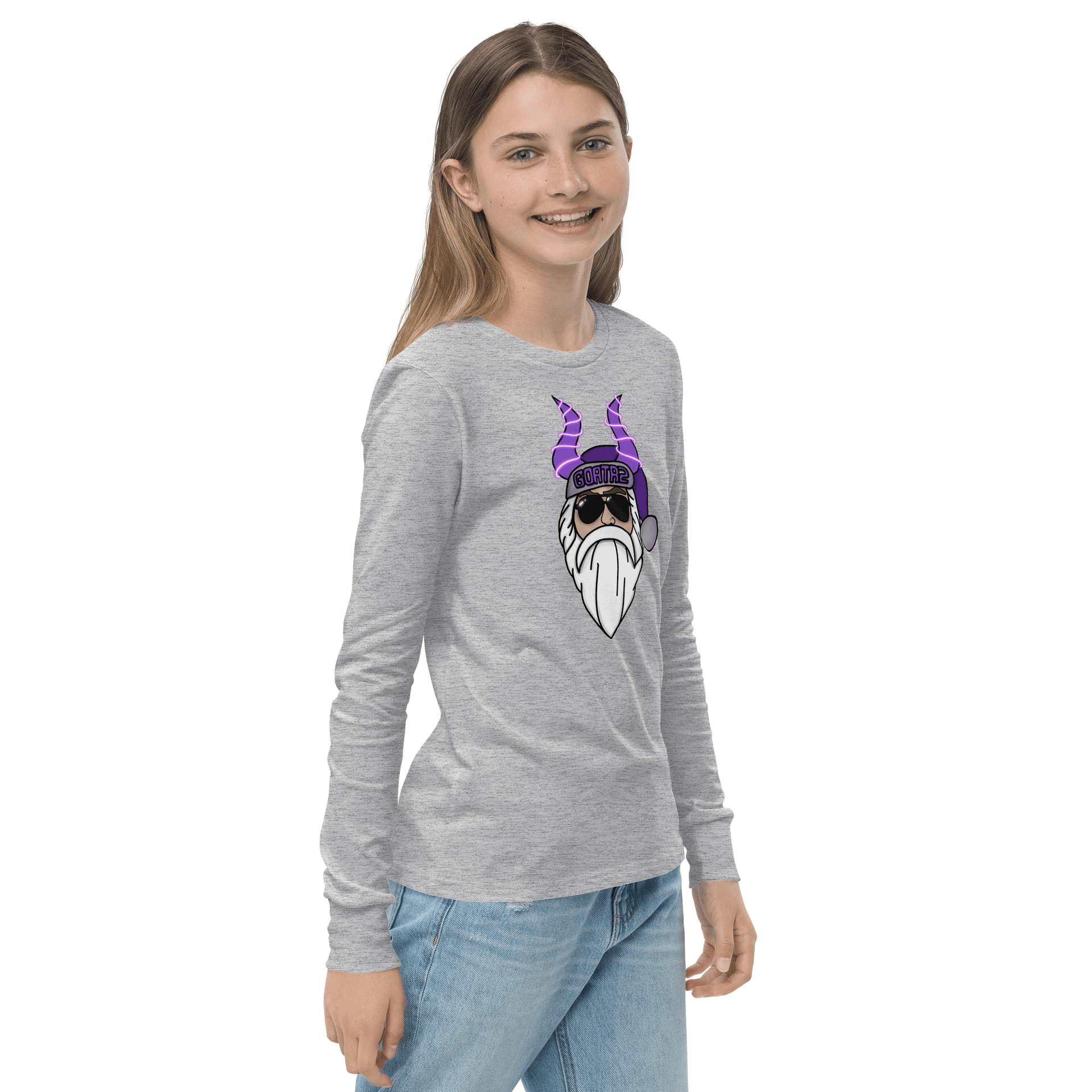 Youth R2 Santa Long Sleeve Shirt product image (17)