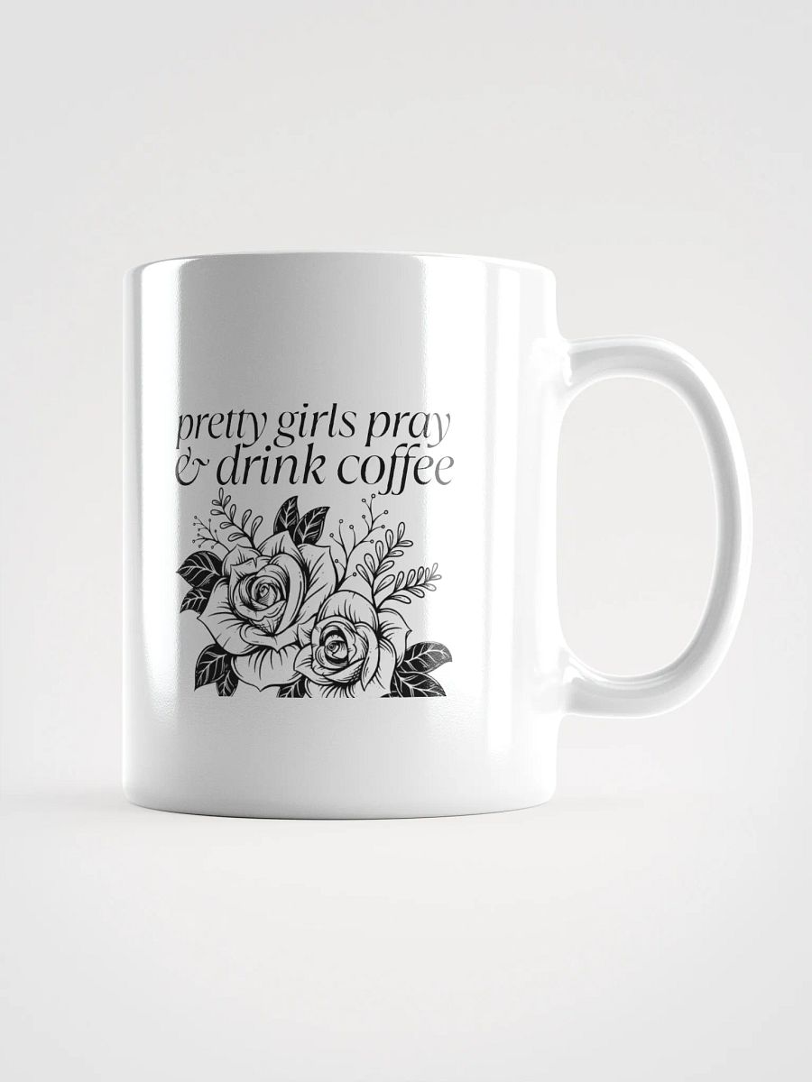 Pretty Girls Pray Elegance in Bloom Mug product image (1)