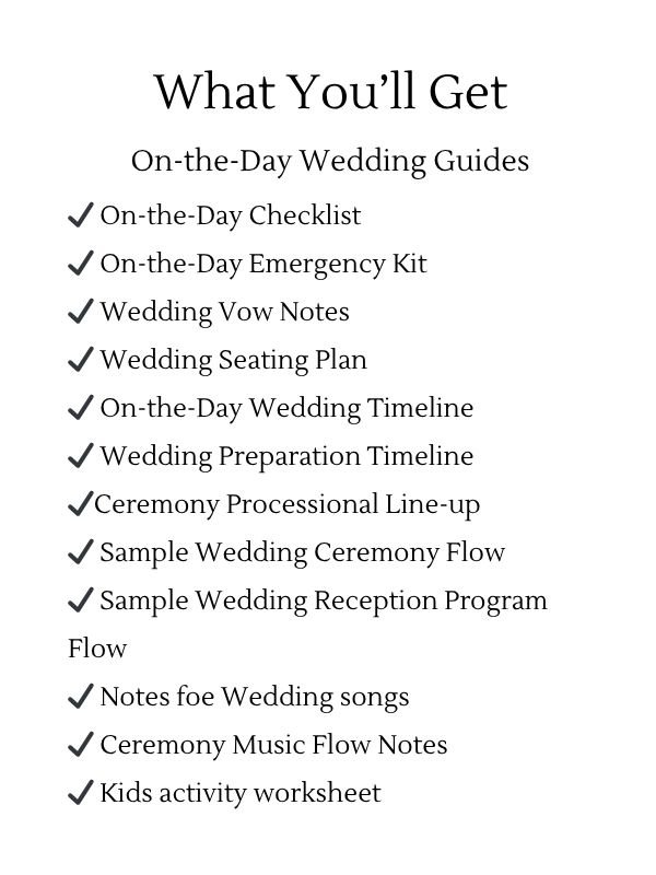 Ultimate Wedding Planner Canva Editable product image (7)