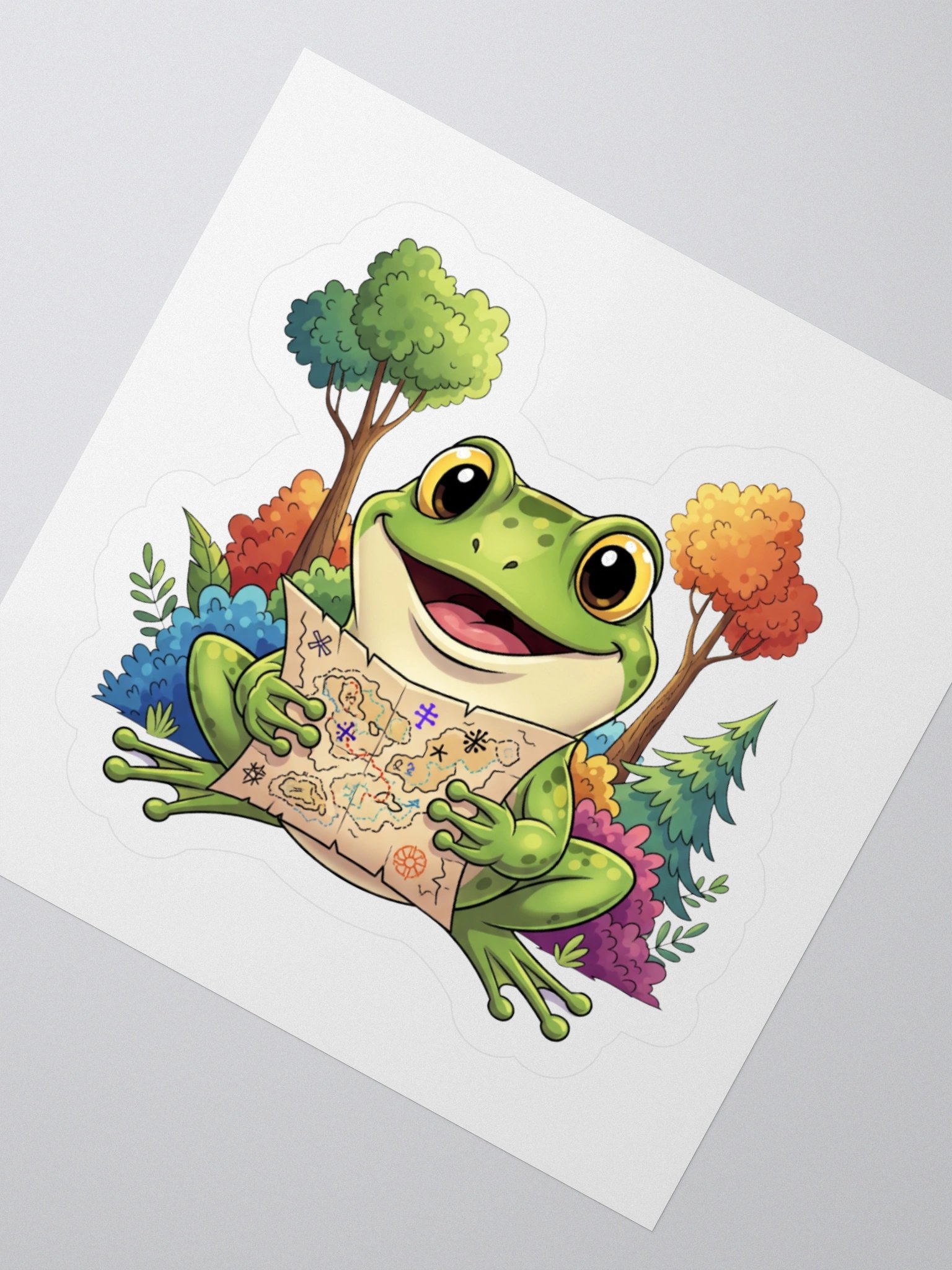 Froggy Explorer Sticker product image (3)