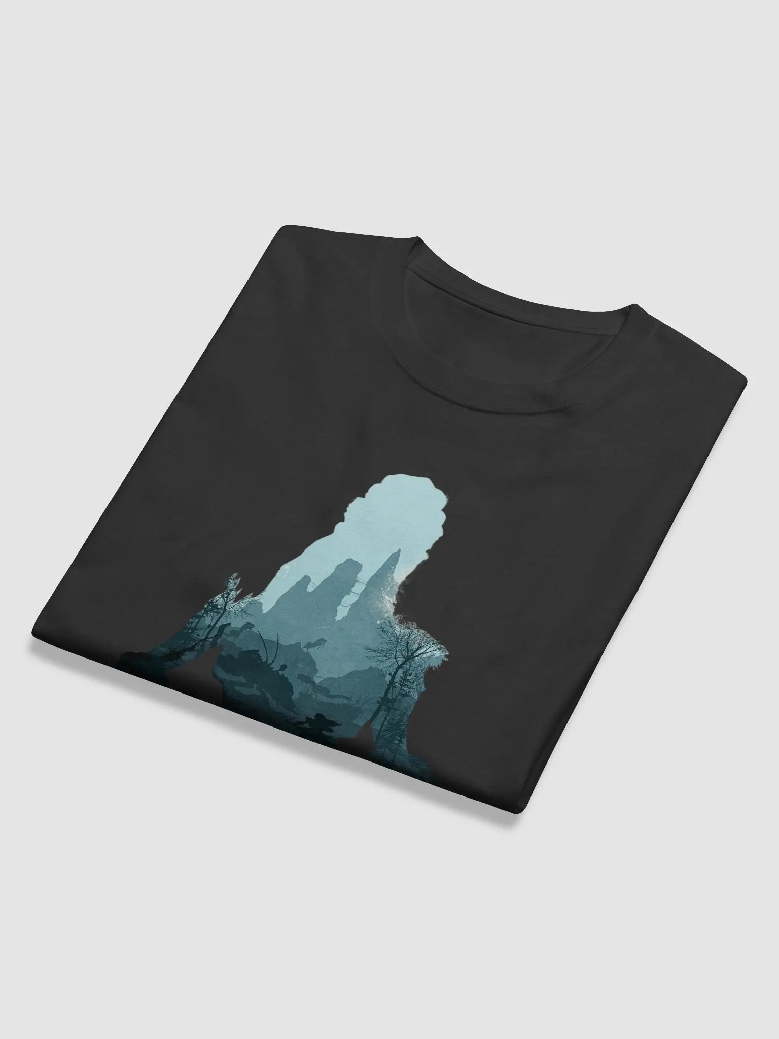 Horizon Zero Dawn Silhouette Long Sleeve Shirt product image (11)