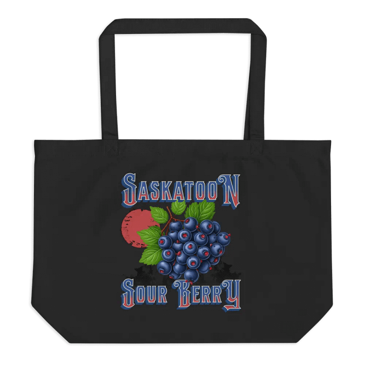Saskatoon Sour Berry Organic Tote product image (1)
