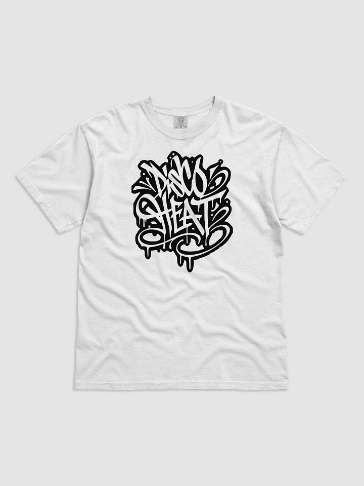 Midnight Comfort: Disco Heat Graffiti Long (Front) Ultra-Soft Cotton T-Shirt product image (5)