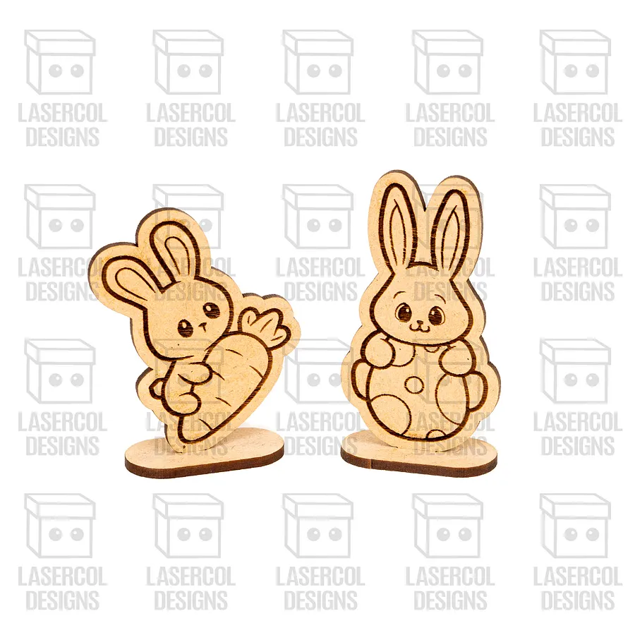 Easter Cutouts With Base Set 6 - Laser Cut Files product image (6)