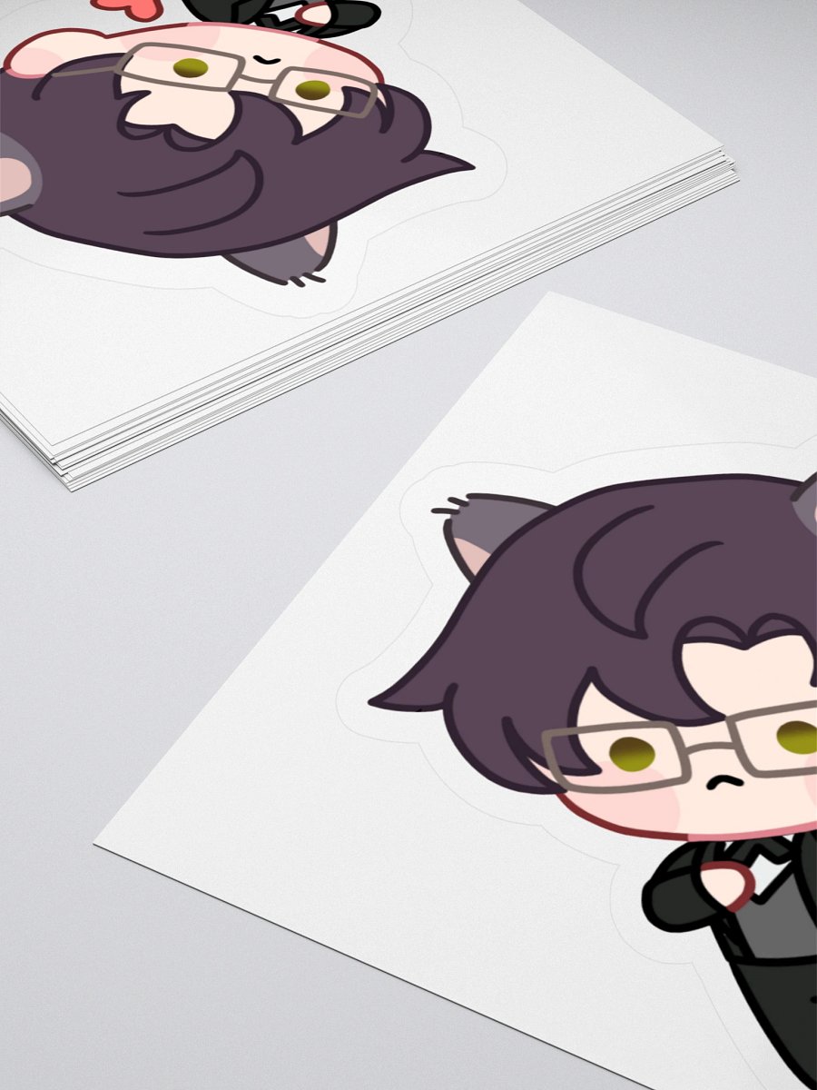 Zayne Suit Cat Chibi Sticker product image (4)