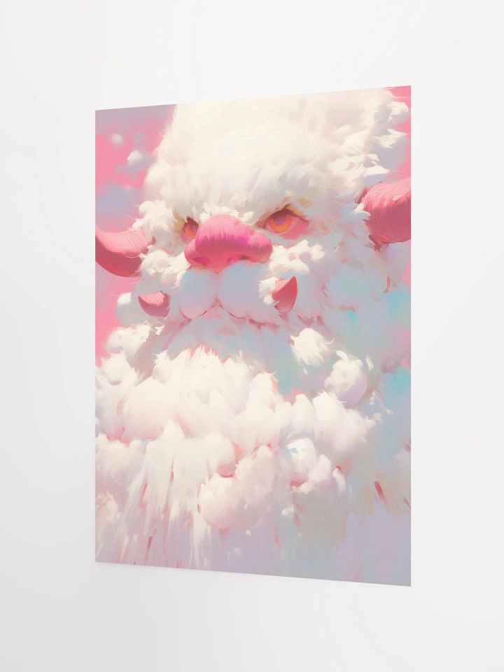 Ethereal Yeti Fantasy Poster product image (3)