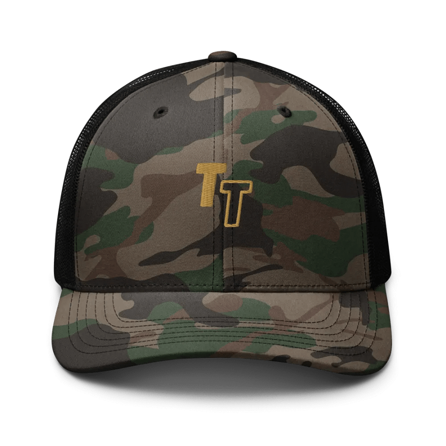 Trendy Camo Trucker Hat product image (1)