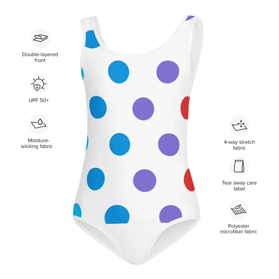 Colorful Polka Dots - Kids Swimsuit product image (11)