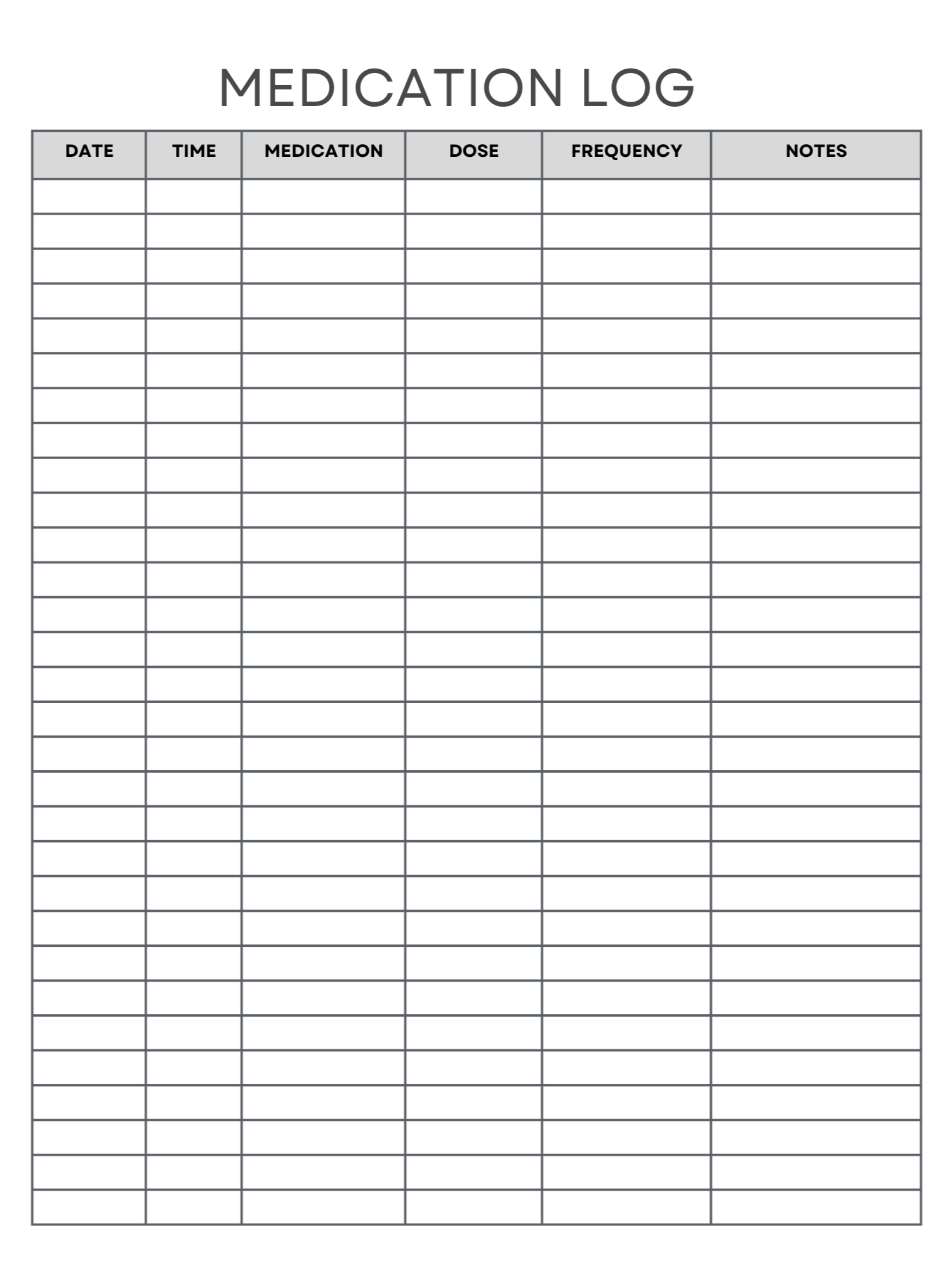 "Daily Medication Logbook: Track Your Medicine Intake with Ease" "Medication Tracker: A Daily Logbook for Doses, Times & Notes" product image (1)