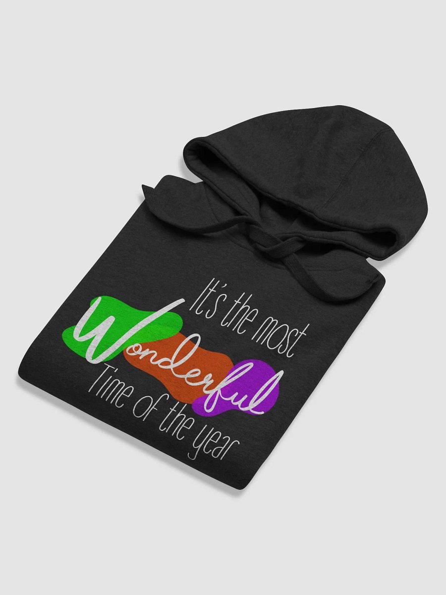 Most wonderful time of Year is Halloween Cotton Unisex Hoodie product image (6)