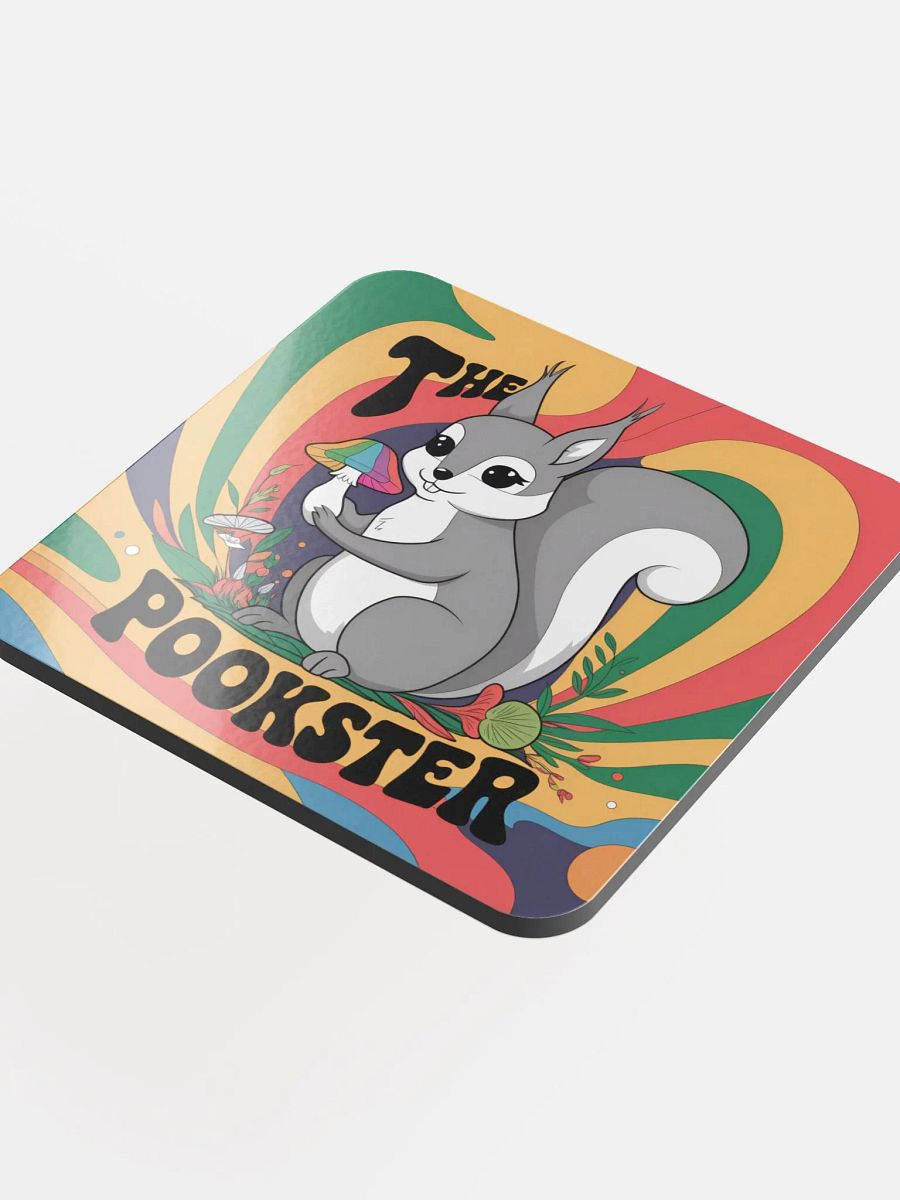 Coaster or micro art piece: Psychedelic 60s "the pookster" product image (4)