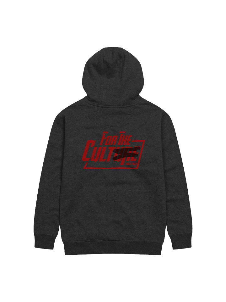 For the Culture Red / Black Hoodie product image (1)