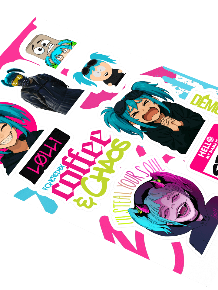 Echo Echo Sticker Sheet product image (2)