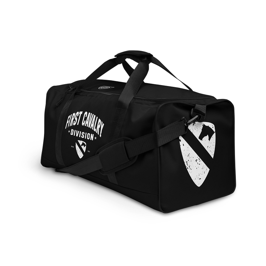 First Cavalry Division "First Team" Distressed Duffle Bag product image (1)
