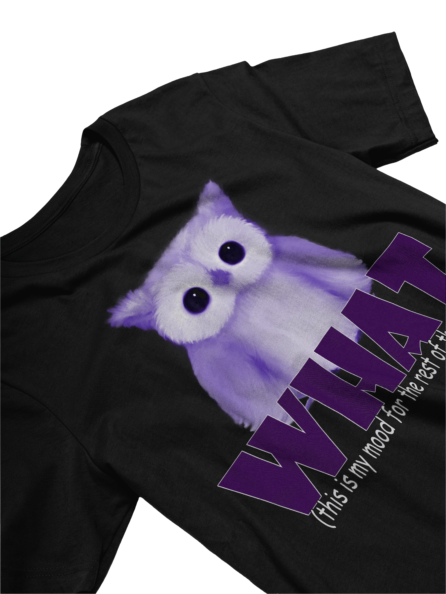 Whimsical Owl Mood T-Shirt product image (3)