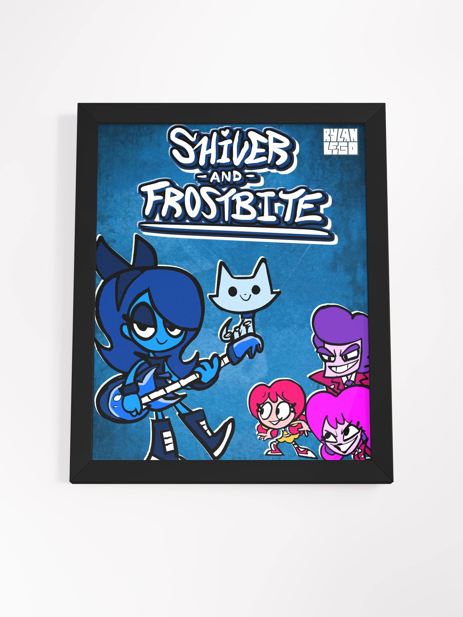 Shiver and Frostbite - "The Full Cast" Framed Poster product image (8)