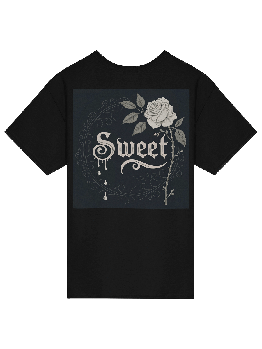 Rose Swirls Monochrome Tee product image (19)