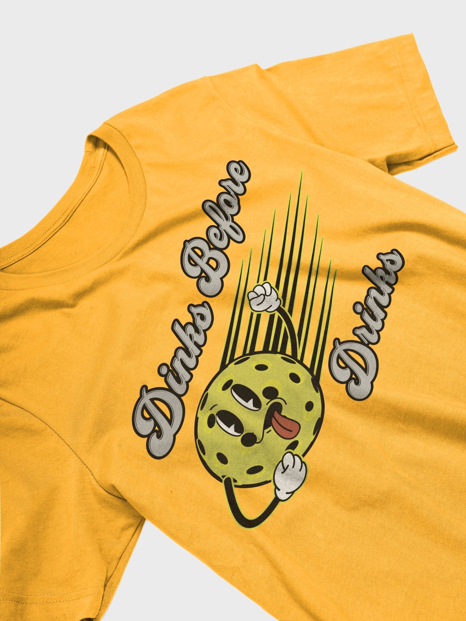 Dinks Before Drinks Pickleball Playful T-shirt product image (2)