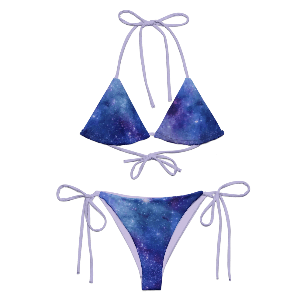 Galaxy string bikini {wisteria} product image (2)