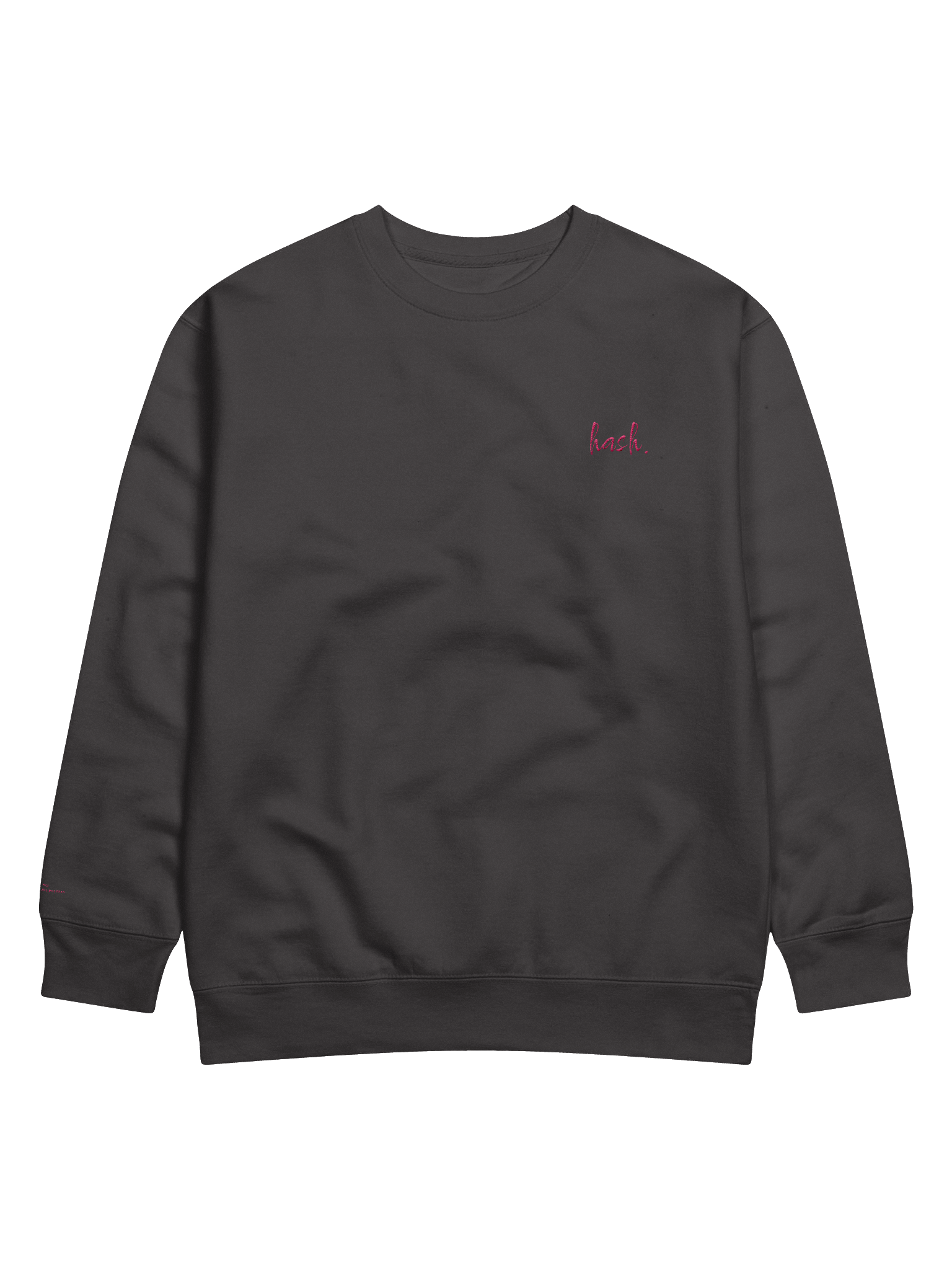fw25 "script" sweatshirt product image (1)