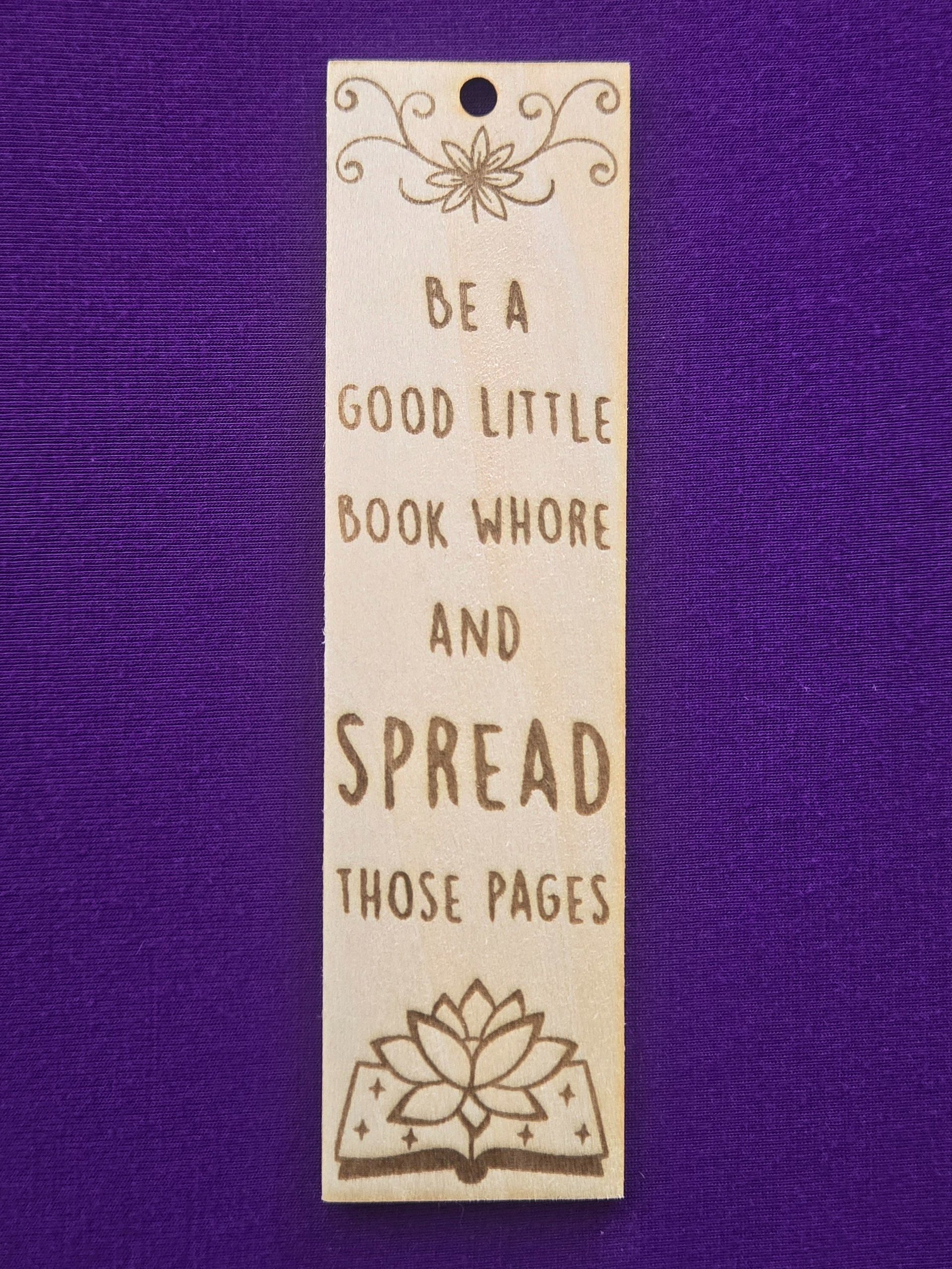 Wooden Bookmark - Good little Book product image (2)