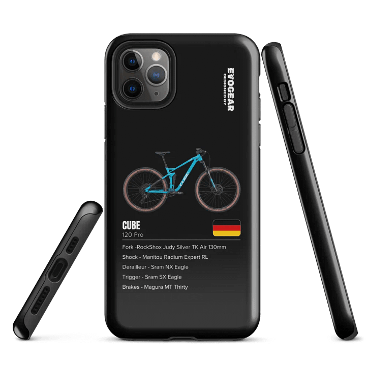 Black Cube 120 Pro iPhone Case product image (5)