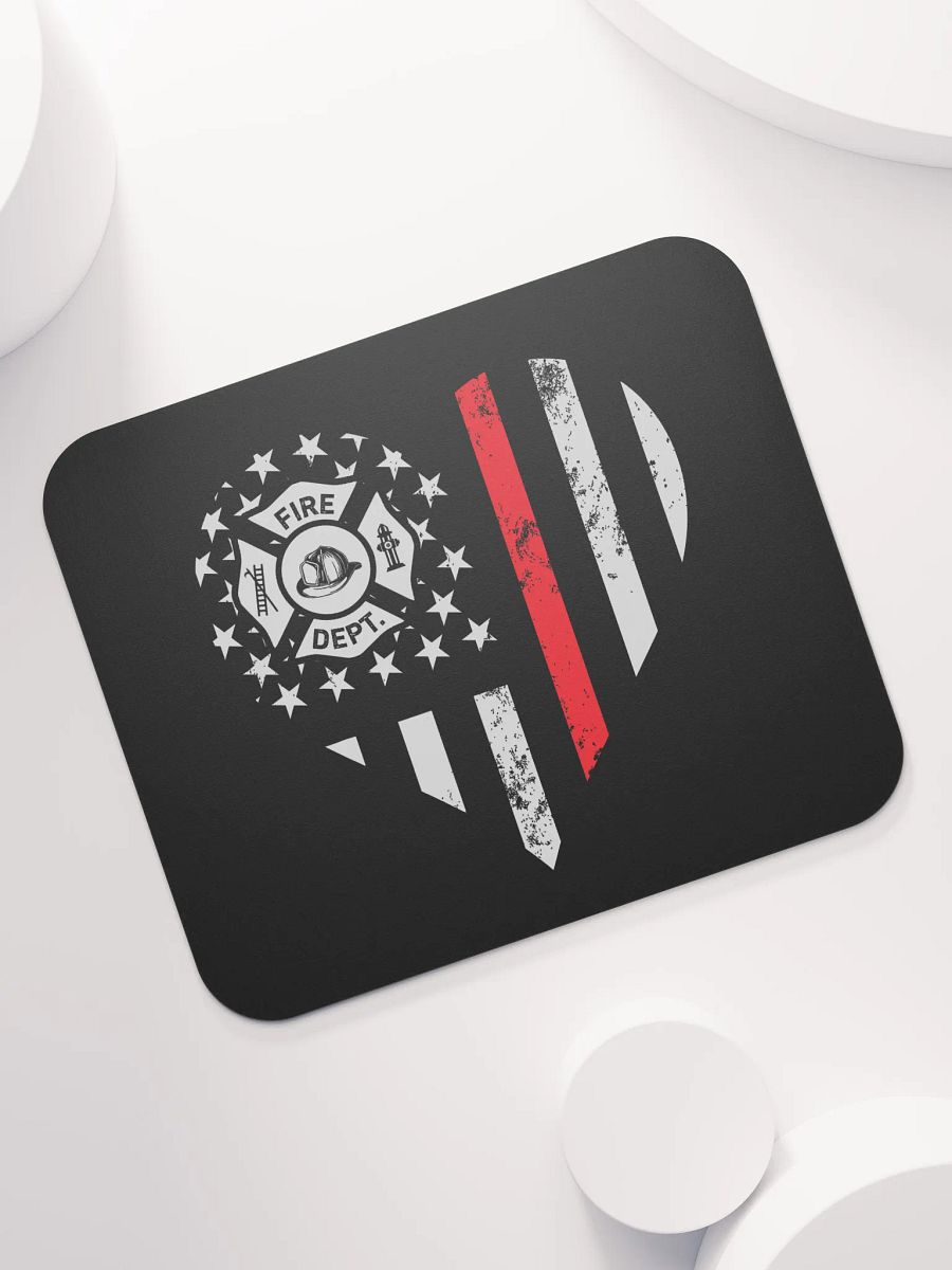 Fire Dept Heart - Mouse Pad product image (7)