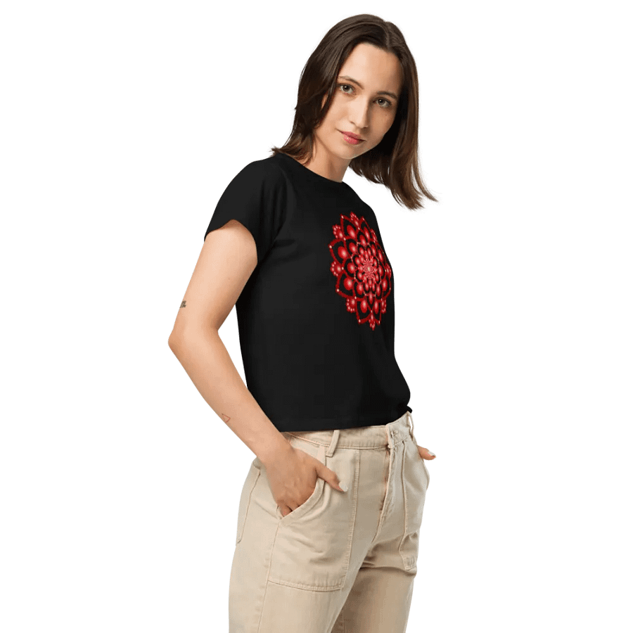 Red Dot Mandala Women's T-Shirt product image (3)