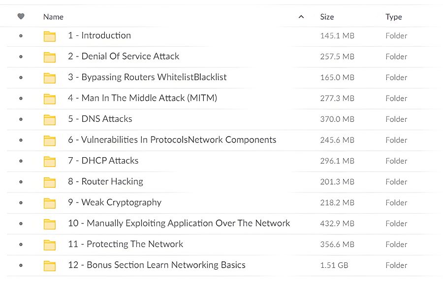 Learn Network Hacking in 2025: Attacking Network Components product image (2)